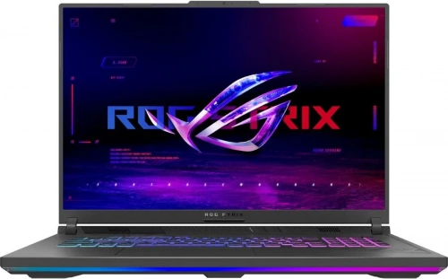 ASUS Ноутбук игровой ASUS ROG Strix G18 G814JV-N5042, 18", IPS, Intel Core i7 13650HX 3.6ГГц, 14-ядерный, 16ГБ DDR5, 1ТБ SSD, NVIDIA GeForce RTX 4060 для ноутбуков - 8 ГБ, без операционной системы, серый