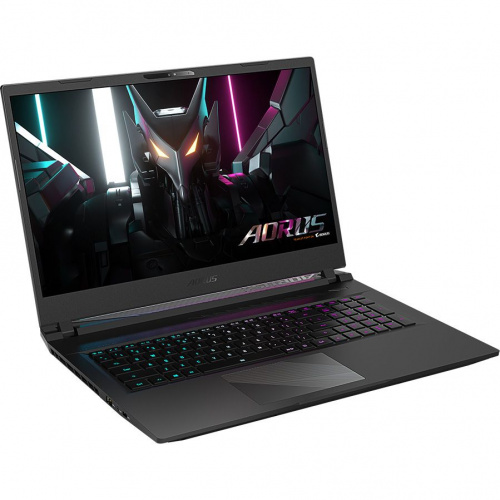 GIGABYTE Ноутбук GIGABYTE Aorus 17 NB, 17.3" (1920x1080) IPS 144Гц/Intel Core i5-12500H/16ГБ DDR5/512ГБ SSD/GeForce RTX 4070 8ГБ/Без ОС, черный (9SF-E3KZ253SD) фото 2