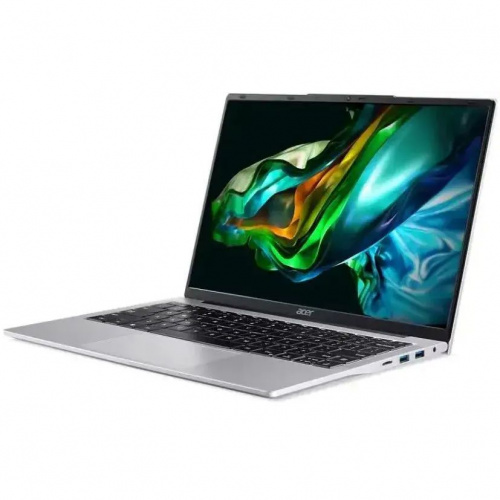 ACER Ноутбук Acer Aspire AL14-31P-C8EV, 14" (1920x1200) IPS/Intel Processor N100/8 ГБ DDR5/256 ГБ SSD/Intel UHD Graphics/Без системы, Серебристый (NX.KS8ER.001) фото 2