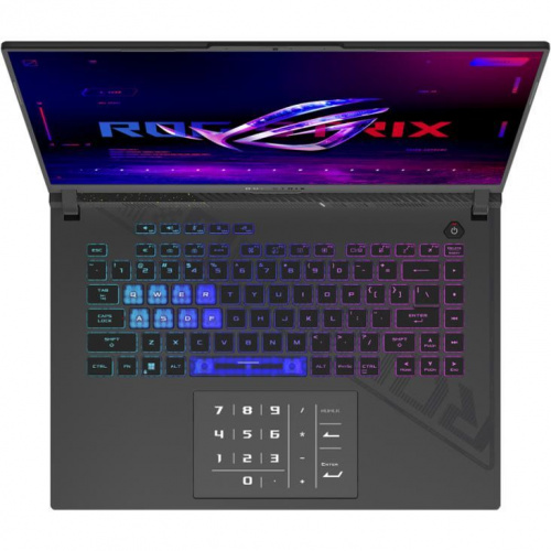 ASUS Ноутбук ASUS ROG Strix G16 G614JZ-N3084, 16" (1920x1200) IPS 165 Гц/Intel Core i9-13980HX/16 ГБ DDR5/1024 ГБ SSD/NVIDIA GeForce RTX 4080 для ноутбуков (12 Гб)/Без системы, Черный (90NR0CZ1-M007V0) фото 3