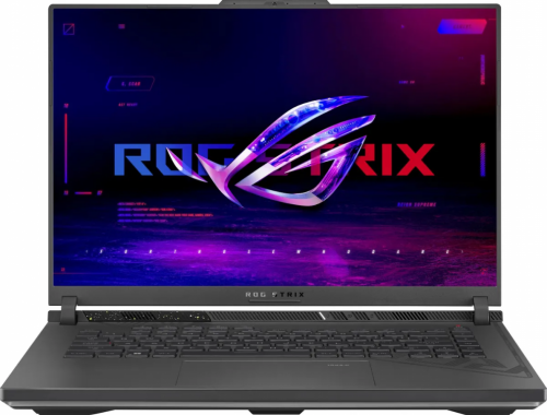 ASUS Ноутбук ASUS ROG Strix G16 G614JZ-N4080, 16" (2560x1600) IPS 240Гц/Intel Core i7-13650HX/16ГБ LPDDR5/1ТБ SSD/GeForce RTX 4080 12ГБ/Без ОС, серый (90NR0CZ1-M005T0)