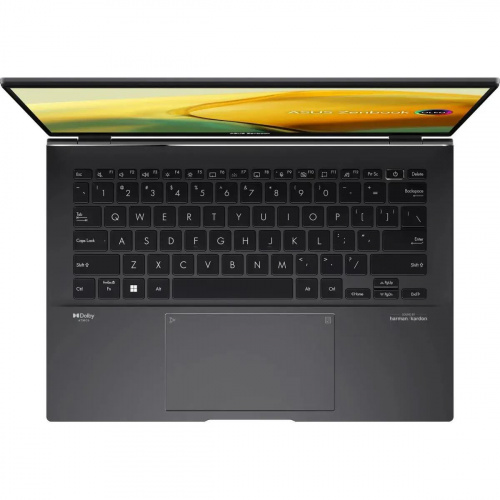 ASUS Ноутбук ASUS Zenbook 14 UM3402YA-KP845, 14" (2560x1600) IPS/AMD Ryzen 5 7430U/16 ГБ LPDDR4/512 ГБ SSD/AMD Radeon Graphics/Без системы, Черный (90NB0W95-M01KB0) фото 4