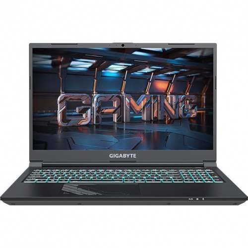 GIGABYTE Ноутбук Gigabyte G5 2023, 15.6" FHD IPS 144Гц/Intel Core i7-13620H/16ГБ DDR5/512ГБ SSD/GeForce RTX 4050 6ГБ/Win 11 Home, черный (MF5-H2KZ353SH)