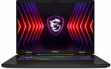 MSI Ноутбук MSI Sword 17 HX B14VFKG-046XRU Core i9 14900HX 16Gb SSD1Tb NVIDIA GeForce RTX4060 8Gb 17" IPS FHD+ (1920x1200) noOS grey space WiFi BT Cam (9S7-17T214-046)