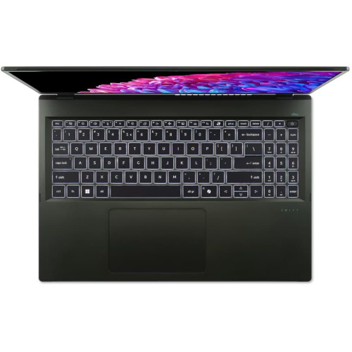 ACER Ноутбук Acer Swift Edge SFE16-44-R48X, 16" (3200x2000) OLED/AMD Ryzen 7 8840U/32 ГБ DDR5/1024 ГБ SSD/AMD Radeon Graphics/Windows 11 Home, Черный (NX.KTDCD.001) фото 3