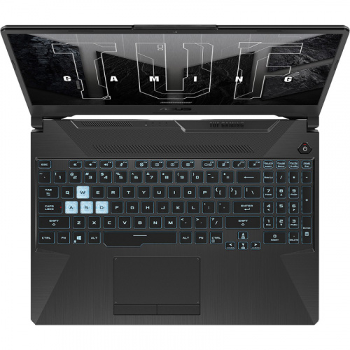 Ноутбук игровой Asus TUF Gaming F15 FX506HE-HN376 90NR0704-M00J60, 15.6", IPS, Intel Core i7 11800H 2.3ГГц, 8-ядерный, 16ГБ DDR4, 512ГБ SSD, NVIDIA GeForce RTX 3050 Ti для ноутбуков - 4 ГБ, без операционной системы, черный фото 4