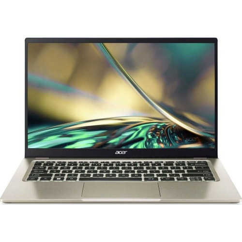 ACER Ноутбук Acer Swift 3 SF314-512-52QA, 14" (1920x1080) IPS/Intel Core i5-1240P/8ГБ LPDDR4X/512ГБ SSD/Iris Xe Graphics/Без ОС, золотой (NX.K7NER.008)