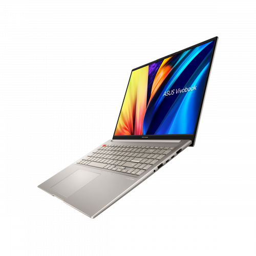 ASUS Ноутбук ASUS VivoBook S M5602QA-KV105W, 16" (2560x1600) IPS 120Гц/AMD Ryzen 7 5800H/16ГБ DDR4/1ТБ SSD/Radeon Graphics/Windows 11 Home, песочный [90NB0XW2-M00460] фото 3