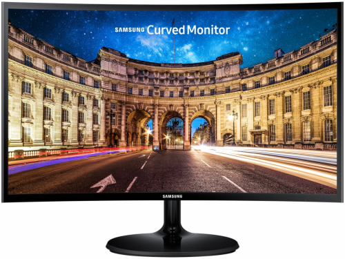 23.5" Монитор Samsung C24F390FHI, 1920x1080, 60 Гц, *VA, Ростест (EAC), черный фото 2