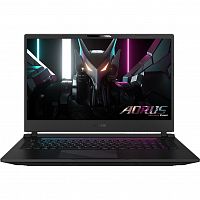 GIGABYTE Ноутбук GIGABYTE Aorus 17 NB, 17.3" (1920x1080) IPS 144Гц/Intel Core i5-12500H/16ГБ DDR5/512ГБ SSD/GeForce RTX 4070 8ГБ/Без ОС, черный (9SF-E3KZ253SD)