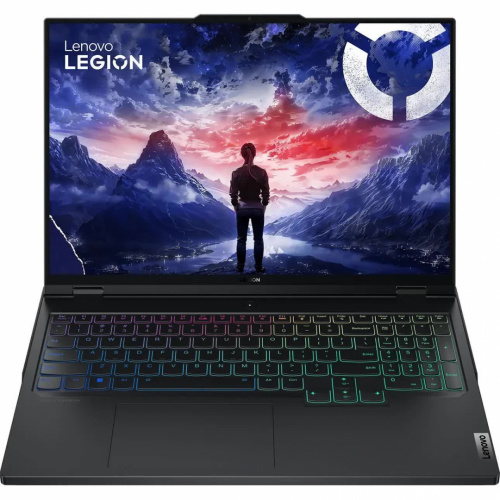 LENOVO Ноутбук Lenovo Legion Pro 7 16IRX9H, 16" (2560x1600) IPS 240 Гц/Intel Core i9-14900HX/32 ГБ DDR5/1024 ГБ SSD/GeForce RTX 4090 для ноутбуков (16 Гб)/Без системы, Черный (83DE004HRK)