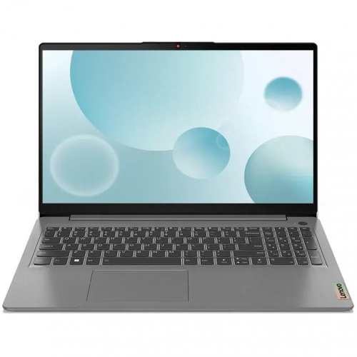 LENOVO Ноутбук Lenovo IdeaPad 3 15IAU7, 15.6" (1920x1080) IPS/Intel Core i3-1215U/8 ГБ DDR4/512 ГБ SSD/Intel UHD Graphics/Без системы, Серый (82RK016VRK)