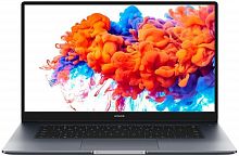 HONOR Ноутбук Honor MagicBook 15 BMH-WFQ9HN, 15.6" (1920x1080) IPS/AMD Ryzen 5 5500U/16ГБ DDR4/512ГБ SSD/Radeon Graphics/Без ОС, серый (5301AFVQ)