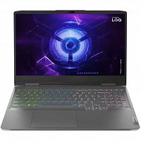 LENOVO Ноутбук Lenovo LOQ 15IRH8, 15.6" (1920x1080) IPS 144 Гц/Intel Core i5-12450H/16 ГБ DDR5/512 ГБ SSD/NVIDIA GeForce RTX 4050 для ноутбуков (6 Гб)/Без системы, Серый (82XV00XCRK)