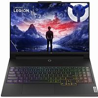 LENOVO Ноутбук Lenovo Legion 9 16IRX9, 16" (3200x2000) IPS 165 Гц/Intel Core i9-14900HX/32 ГБ DDR5/2048 ГБ SSD/NVIDIA GeForce RTX 4080 для ноутбуков (12 Гб)/Без системы, Черный (83G0002LRK)