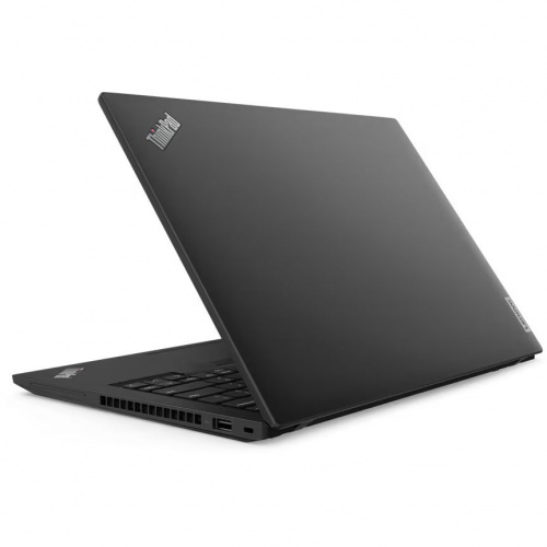 LENOVO Ноутбук Lenovo ThinkPad T14 G3, 14" (2240x1400) IPS/Intel Core i7-1270P/16ГБ DDR4/512ГБ SSD/Iris Xe Graphics/Win 11 Pro, черный (21AHA0G0US) фото 6