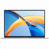 HONOR Ноутбук Honor X16, 16" (1920x1200) IPS/AMD Ryzen 5 7640HS/16 ГБ LPDDR5X/512 ГБ SSD/AMD Radeon Graphics/Без системы, Серебристый (5301AJYF)