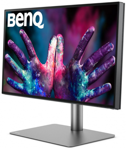 Монитор 27" BENQ PD2725U Dark Gray (9H.LJXLA.TBE)