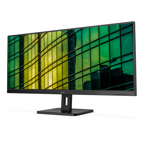 Монитор 34" AOC U34E2M VA, 3440x1440 (21:9), 300кд/м2, 100Hz, 4мс, 178°/178°, Adaptive Sync, HDMI, DisplayPort, черный (U34E2M) фото 2