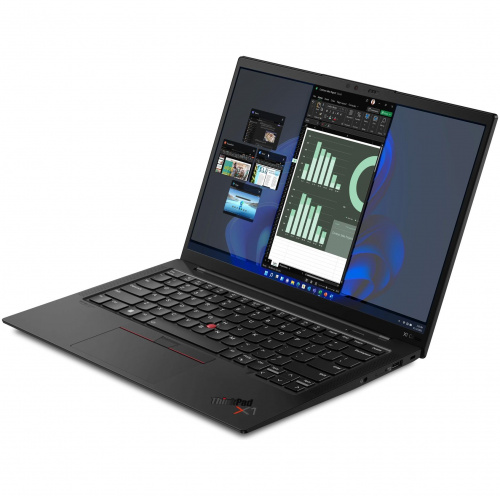 LENOVO Ноутбук Lenovo ThinkPad X1 Carbon Gen 10, 14" (1920x1200) IPS/Intel Core i7-1265U/16ГБ LPDDR5/512ГБ SSD/Iris Xe Graphics/Без ОС, черный (21CCS9Q201) фото 2