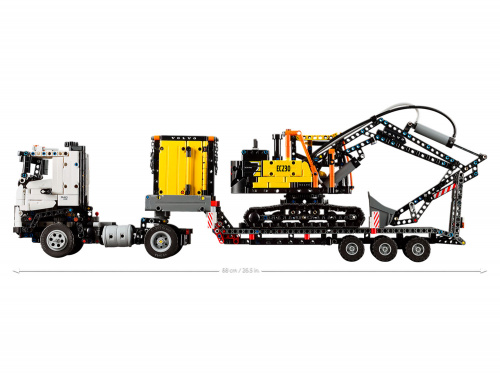 Конструктор LEGO Technic Грузовик Volvo FMX и электрический экскаватор EC230 42175 фото 6