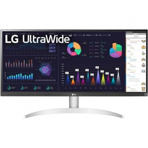 Монитор LG 29" UltraWide 29WQ600-W серебристый фото 5