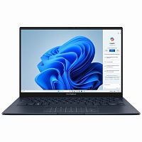 Ноутбук ASUS Zenbook 14 OLED UX3405MA-QD379W, 14" (1920x1200) OLED/Intel Core Ultra 7 155H/16 ГБ/1024 ГБ SSD/Intel Arc Graphics/Windows 11 Home, Синий (90NB11R1-M00ZU0)