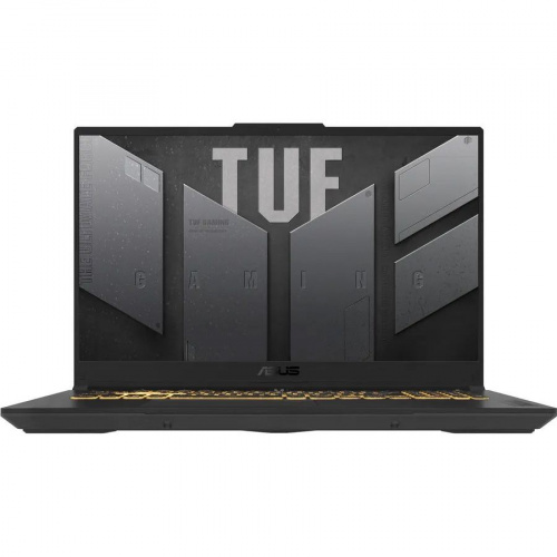 ASUS Ноутбук ASUS TUF Gaming F17 FX707ZU4-HX058, 17.3" (1920x1080) IPS 144Гц/Intel Core i7-12700H/16ГБ DDR4/512ГБ SSD/GeForce RTX 4050 6ГБ/Без ОС, серый (90NR0FJ5-M00370) фото 2