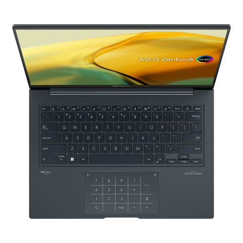 ASUS Ноутбук ASUS Zenbook 14X UX3404VA-M9091X, 14.5" (2880x1800) OLED 120Гц/Intel Core i9-13900H/16ГБ LPDDR5/1ТБ SSD/Iris Xe Graphics/Win 11 Pro, серый (90NB1081-M00500) фото 3