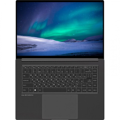 MAIBENBEN Ноутбук MAIBENBEN P625, 16" (2560x1600) IPS 120Гц/Intel Core i5-12450H/16ГБ DDR4/512ГБ SSD/UHD Graphics/Win 11 Pro, темно-серый (P625QSF0PGRE2) фото 3