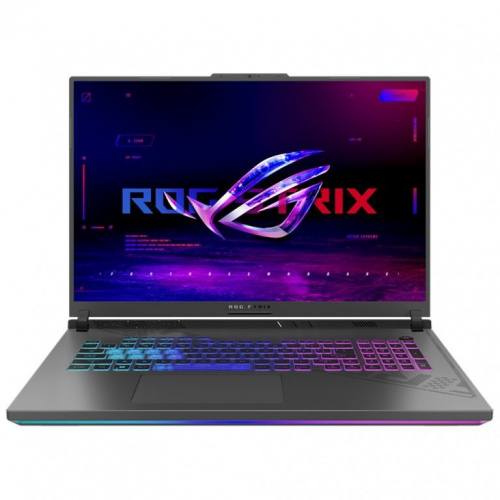 ASUS Ноутбук Asus ROG Strix G18 G814JZ-G18.I94080 Black Core i9-13980HX/16G/1Tb SSD/18" QHD+ (2560 x 1600) 240Hz/NV RTX4080 12G/WiFi/BT/Win11 (90NR0CL1-M000E0)