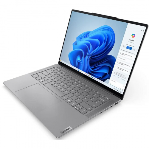 LENOVO Ноутбук Lenovo Yoga Pro 7 14IMH9, 14.5" (3072x1920) IPS 120 Гц/Intel Core Ultra 5 125H/32 ГБ LPDDR5X/1024 ГБ SSD/Intel Arc Graphics/Windows 11 Home, Серый (83E2004BRU) фото 4