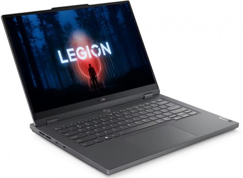 LENOVO Ноутбук Lenovo Legion Slim 5 14APH8, 14.5" (2880x1800) OLED 120Гц/AMD Ryzen 7 7840HS/32ГБ LPDDR5X/1ТБ SSD/GeForce RTX 4060 8ГБ/Без ОС, серый (82Y50050RK) фото 2