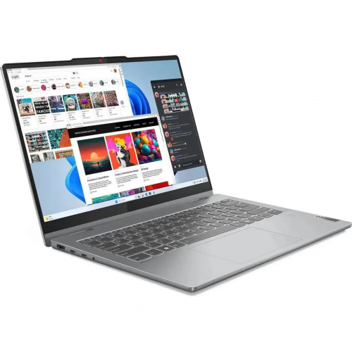 Ноутбук Lenovo IdeaPad 5 2-in-1 16AHP9, 16" (2048x1280) OLED/AMD Ryzen 5 8645HS/16 ГБ LPDDR5X/512 ГБ SSD/AMD Radeon Graphics/Без системы, Серый (83DS003XRK) фото 7