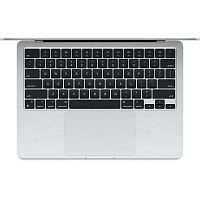 APPLE Ноутбук Apple MacBook Air 13, 13.6" (2560x1664) RETINA/Apple M3 (8 CPU, 8 GPU)/8 ГБ DDR5/256 ГБ SSD/macOS, Серебристый (MRXQ3LL/A)