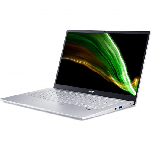 ACER Ноутбук Acer Swift 3 SF314-43-R16V, 14" (1920x1080) IPS/AMD Ryzen 5 5500U/8ГБ DDR4/512ГБ SSD/Radeon Graphics/Без ОС, серебристый [NX.AB1ER.018] фото 3