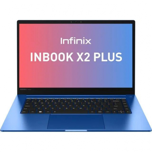 INFINIX Ноутбук Infinix INBOOK X2 Plus, 15.6" (1920x1080) IPS/Intel Core i3-1115G4/16ГБ DDR4/512ГБ SSD/UHD Graphics/Win 11 Home, синий (71008300813)