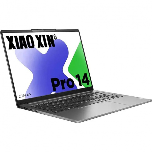 LENOVO Ноутбук Lenovo Xiaoxin pro14 IRH8, 14" (2880x1800) IPS120 Гц/Intel Core i5-13500H/16 ГБ LPDDR5/1024 ГБ SSD/Intel Iris Xe Graphics/Windows Trial (пробный период), Серый (2053008) фото 3