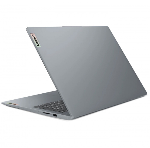 LENOVO Ноутбук Lenovo IdeaPad Slim 3 16IRU8, 16" (1920x1200) IPS/Intel Core i7-1355U/16ГБ LPDDR5/512ГБ SSD/Iris Xe Graphics/Без ОС, серый (82X80005RK) фото 8