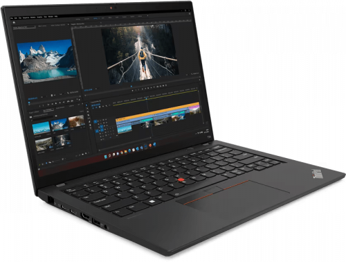 LENOVO Ноутбук Lenovo ThinkPad T14 Gen 4, 14" (1920x1200) IPS/Intel Core i7-1355U/16ГБ DDR5/512ГБ SSD/Iris Xe Graphics/Win 11 Pro, черный (21HD0077US) фото 2