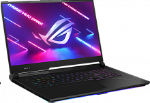 ASUS Ноутбук ASUS ROG Strix SCAR 17 2023 G733PY-LL002, 17.3" (2560x1440) IPS 240Гц/AMD Ryzen 9 7945HX/32ГБ DDR5/1ТБ SSD/GeForce RTX 4090 16ГБ/Без ОС, черный (90NR0DB4-M00160)