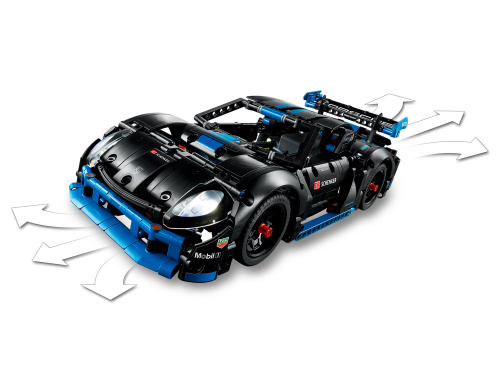 Конструктор LEGO Technic Гоночный автомобиль Porsche GT4 e-Performance 42176 фото 4