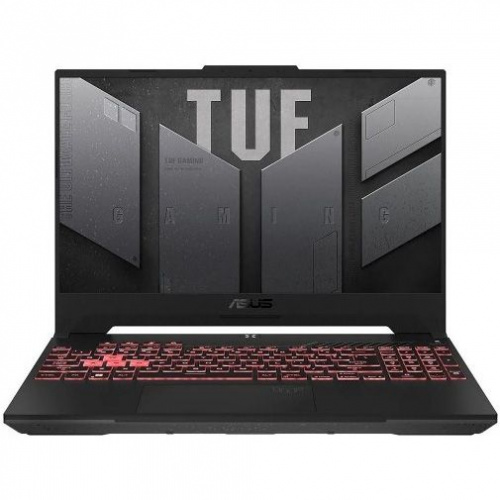 ASUS Ноутбук ASUS TUF Gaming F15 FX507ZC4-HN172, 15.6" (1920x1080) IPS 144 Гц/Intel Core i5-12500H/16 ГБ DDR4/512 ГБ SSD/NVIDIA GeForce RTX 3050 для ноутбуков (4 Гб)/Без системы, Серый (90NR0GW1-M00T90)