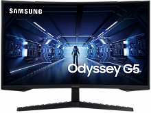 Монитор Samsung Odyssey G5 C32G54TQWI,31.5" 2560x1440, 144 Гц, *VA, черный