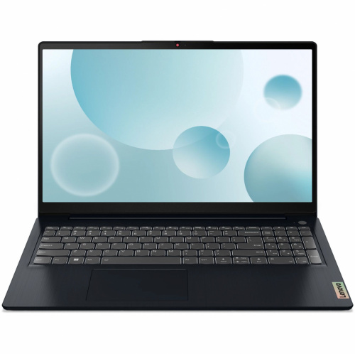 LENOVO Ноутбук Lenovo IdeaPad 3 15IAU7, 15.6" (1920x1080) IPS/Intel Core i5-1235U/8ГБ DDR4/512ГБ SSD/Iris Xe Graphics/Без ОС, синий [82RK003WRK]