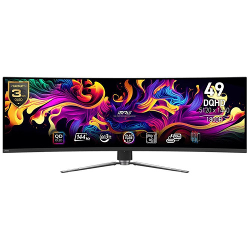 Монитор 49" MSI MPG 491CQP QD-OLED Black фото 4