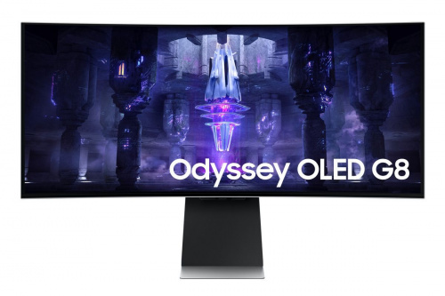 Монитор Samsung 34" Odyssey OLED G8 S34BG850SI 3440x1440 175Гц 0,1ms Curved FreeSync Premium micro HDMI miniDP USB-C фото 7