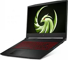 MSI Ноутбук игровой MSI Bravo 15 B5DD-218XRU, 15.6", IPS, AMD Ryzen 7 5800H 3.2ГГц, 8-ядерный, 8ГБ DDR4, 512ГБ SSD, AMD Radeon RX5500M - 4 ГБ, Free DOS, черный