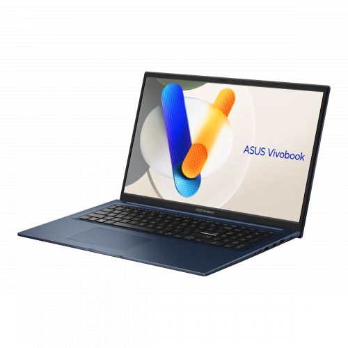 ASUS Ноутбук ASUS Vivobook 17X X1704VA-AU321, 17.3" (1920x1080) IPS/Intel Core i5 120U/16ГБ DDR4/1ТБ SSD/Iris Xe Graphics/Без ОС, синий (90NB13X2-M002V0) фото 3