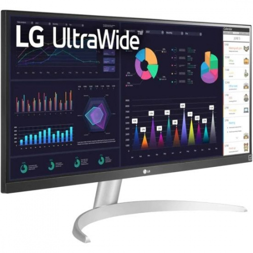 Монитор LG 29" UltraWide 29WQ600-W серебристый фото 2